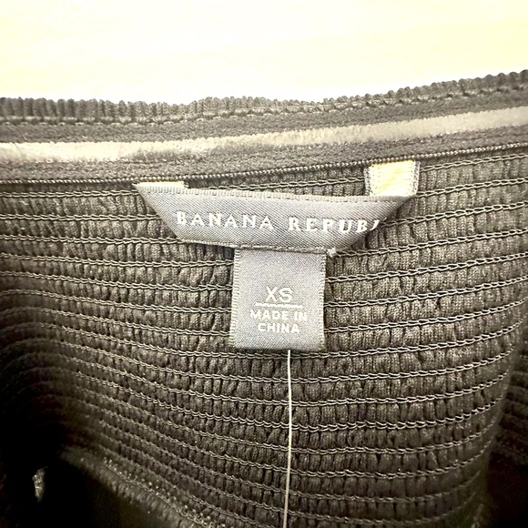 Banana Republic silk linen mini dress / swim cover up - Picture 4 of 11